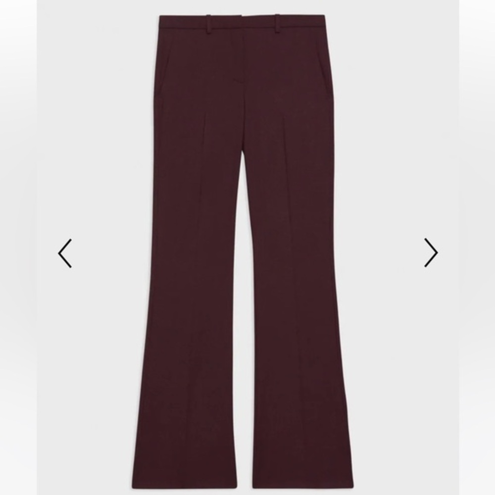 Demitria Pant in Traceable Wool , NWT, size 12, Malbec